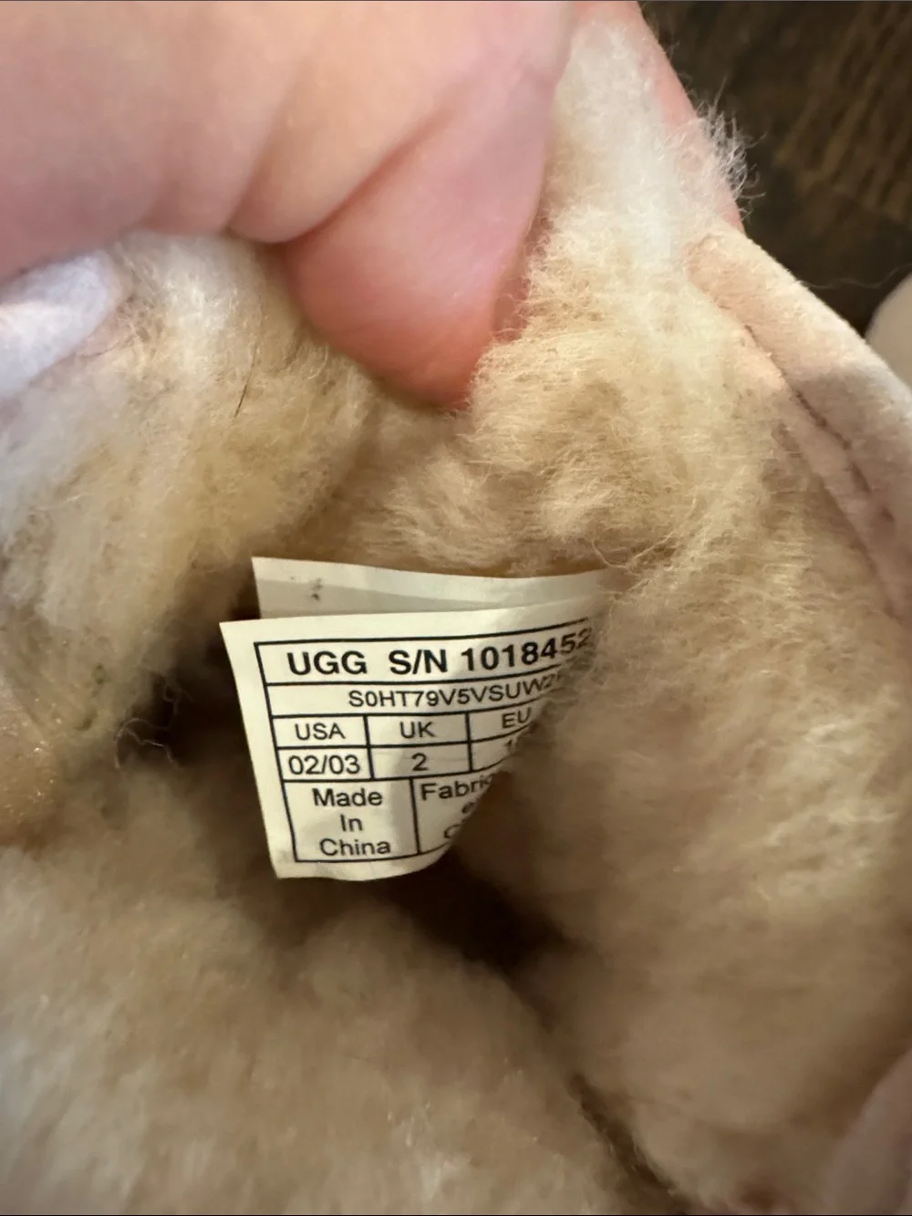 UGG Jesse Bow Baby Boots Pink Size 2/3